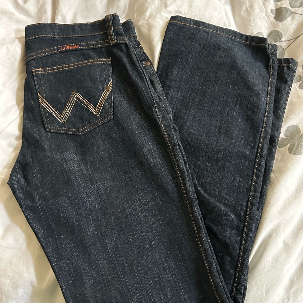 Wrangler Women's Boot Cut Jeans - Dark Blue